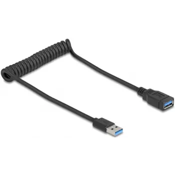 USB kabelis DeLOCK 90367 0.6 m USB A juodas