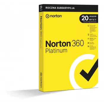 360 Platinum BOX 100GB PL 1User 20Devices 1Year 21427517