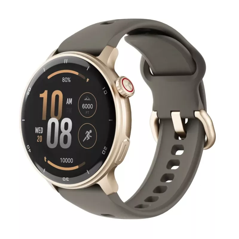 Stelio STSWA101GD Activ GPS 46 mm auksinis išmanusis laikrodis