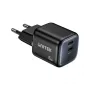Unitek sieninis įkroviklis 2x GaN 45W — 2× USB‑C PD 3.0 ir QC greitasis įkrovimas