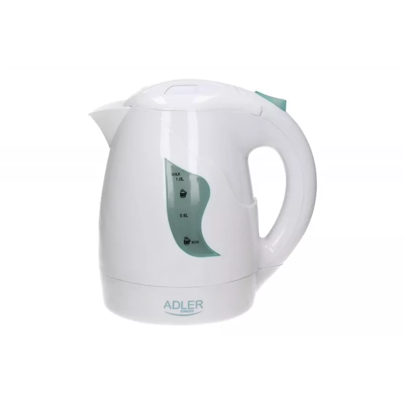 Adler AD 08 w elektrinis virdulys 1 L 850 W Baltas