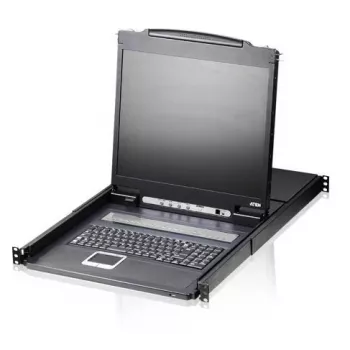 ATEN CL1316N stovo konsolė 48,3 cm (19 colių) Juoda 1U
