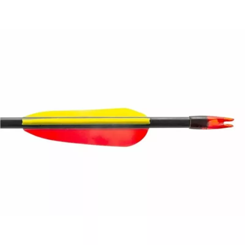 Strėlių rinkinys POE LANG D-055-B3 — stiklo pluošto strėlės, 28 col. (710 mm), juodos, 5 vnt. rinkinys