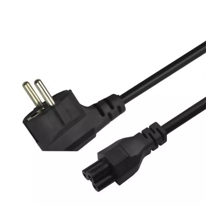 Maitinimo laidas Savio Strom IEC 60320 C5 CEE 7/7 3m juodas C5 jungtis C tipo