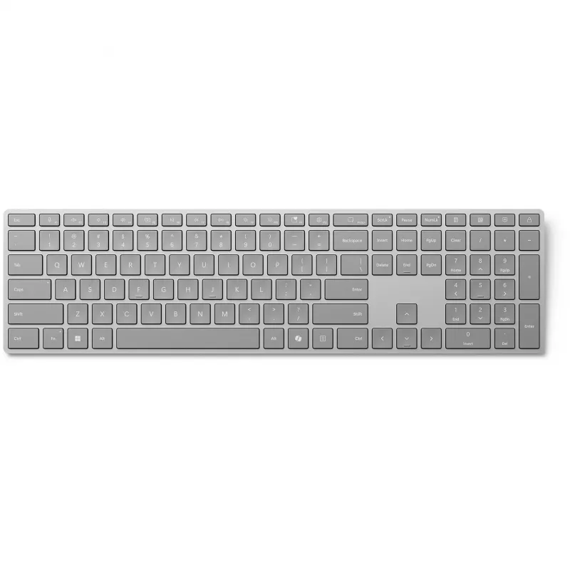 Microsoft Surface (2nd Edition) klaviatūra namams/biurui Bluetooth QWERTZ vokiška Pilka