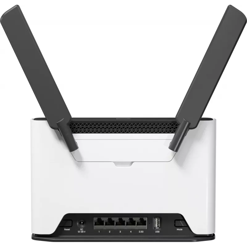 Belaidis maršruto parinktuvas | MIKROTIK | Chateau LTE7 ax | Wi-Fi 6 (802.11ax) | SIM kortelės lizdas Taip | 3G Taip | 4xLAN prievadai | USB prievadas Taip | G+5HAXD2HAXD-TC&R11E-LTE7