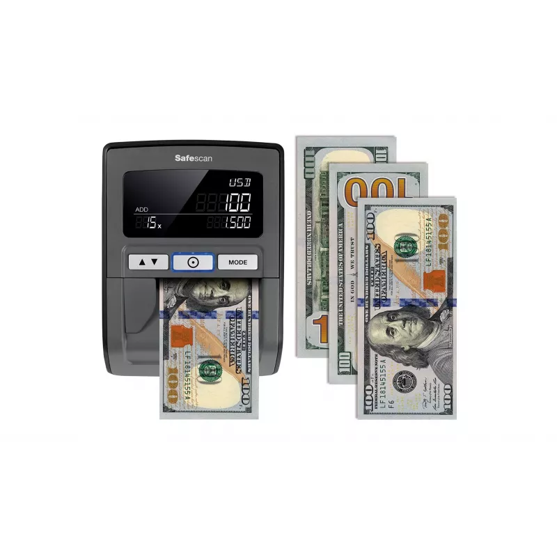 Safescan 185-S padirbtų banknotų detektorius Juoda