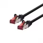 Tinklo kabelis LOGON TCR66SS070BL — Cat6 SF/UTP (S-FTP), RJ-45 į RJ-45, 7 m, juodas