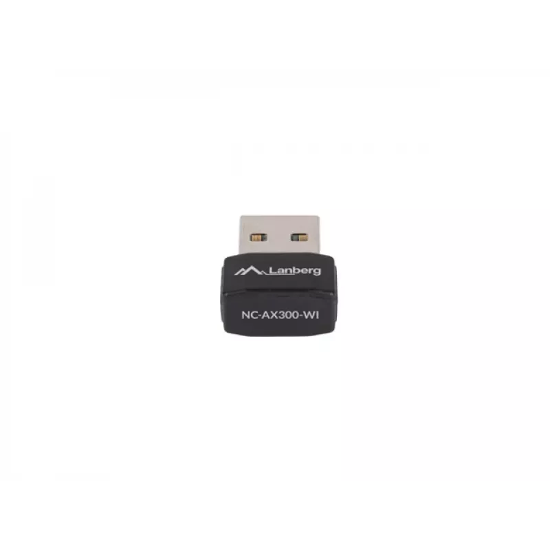 “Lanberg” USB adapteris, belaidžio tinklo kortelė, NC-AX300-WI AX300