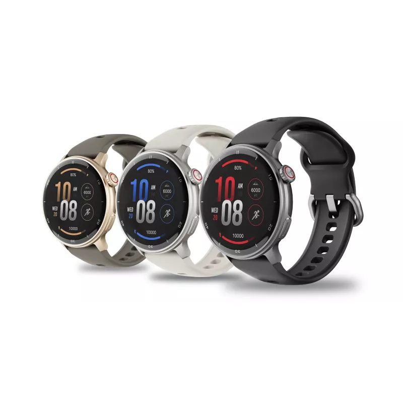 Išmanusis laikrodis Stelio Activ GPS 46 mm sidabrinis STSWA101SR, GPS, 46 mm korpusas