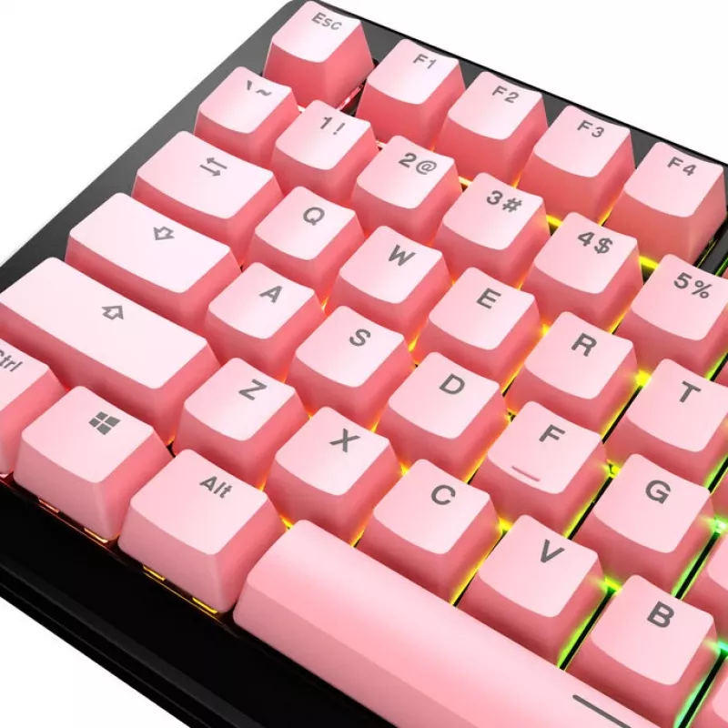 Mechaninės klaviatūros klavišų dangtelių rinkinys GLORIOUS GPBT Basics ANSI PBT Potion P — ANSI išdėstymas, PBT medžiaga