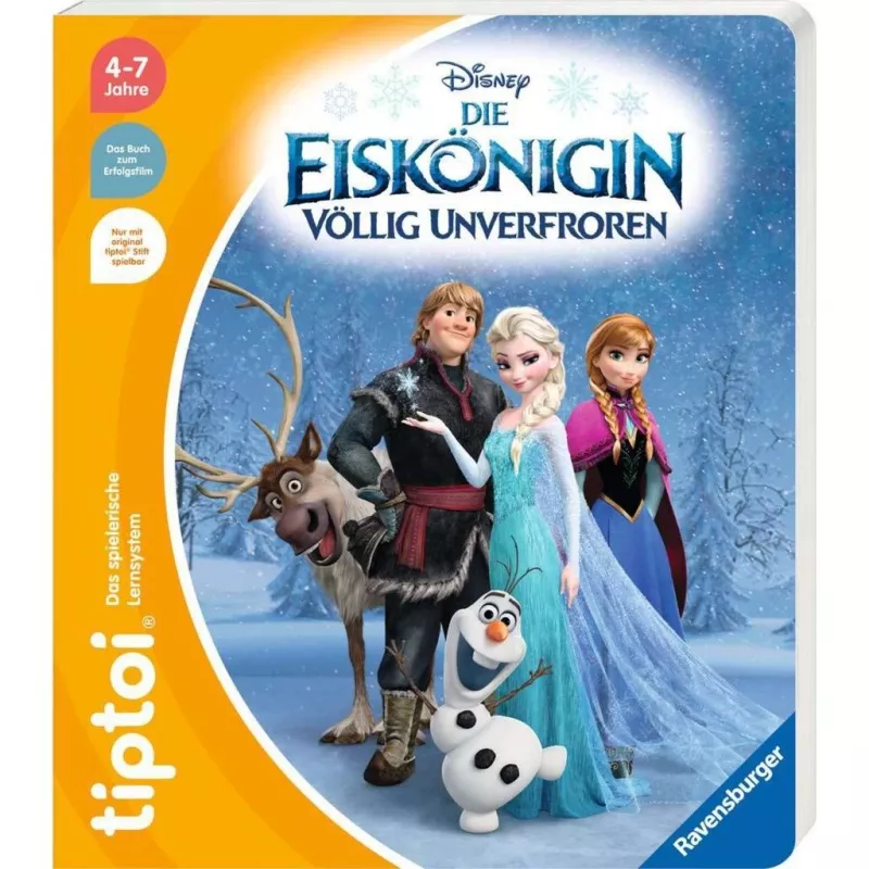 tiptoi Frozen – visiškai atšaldyta, mokomoji knyga