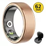 Išmanusis žiedas MANTA SR01GD 62 mm OneRing Gold — 62 dydis, metalinis aukso atspalvis