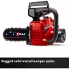 Einhell GE-LC 18 Li - Solo 4,3 m/s 18 V ličio jonų (Li-Ion) juoda - raudona akumuliatorinė grandininis pjūklas (4501761)