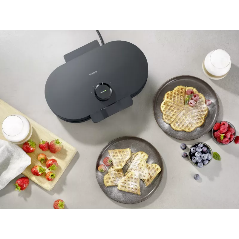 Waffle Maker Severin WA 2118 2 Waffles 1200 W Juoda