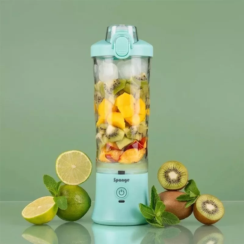 Sponge belaidis puodelinis trintuvas 0,6 l turkio spalvos