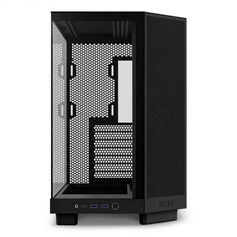 NZXT H6 Flow Midi-Tower - juoda