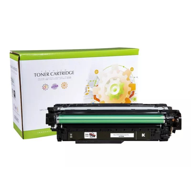 STATIC suderinama Tonerio kasetė su HP CF320A juoda atnaujinta 11 500 puslapių