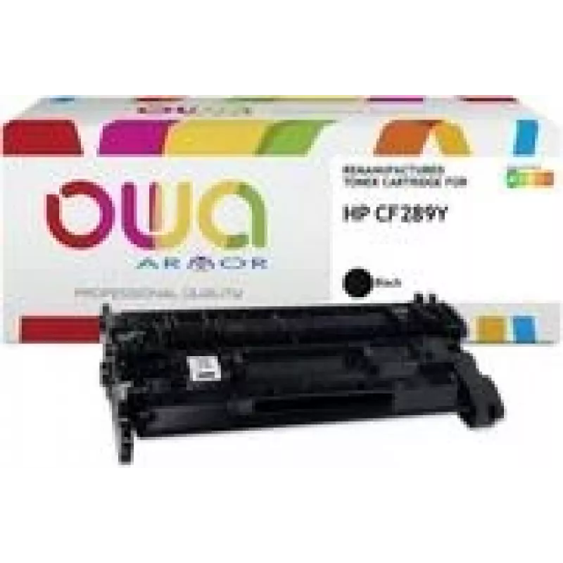 Armor OWA Toneris, suderinamas su HP CF289Y, juodas, 20 000 psl. – atnaujintas – suderinamas (K16252OW)