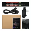 Tinklo komutatorius QOLTEC 52292 — Gigabit Ethernet PoE, 16x RJ45, 2x RJ45 įkeliamoji jungtis, 2x SFP