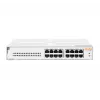 HPE Aruba Networking Aruba Instant On 1430 16G Class4 PoE 124W nevaldomas L2 Gigabit Ethernet (10/100/1000) maitinimas per Ethernet (PoE) 1U balta