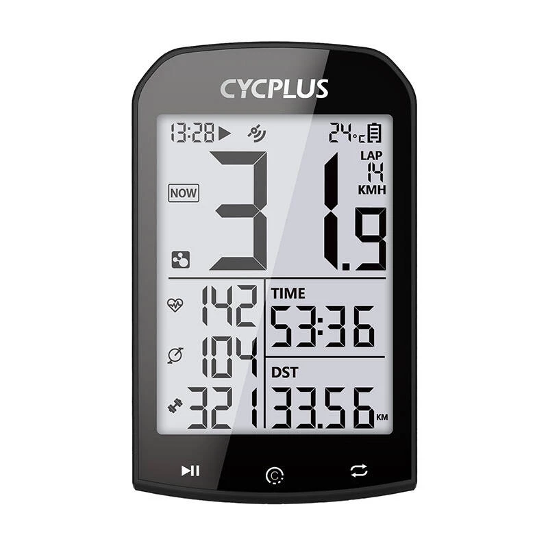 GPS dviračio kompiuteris Cycplus M1, 2,0 colio ekranas, Bluetooth
