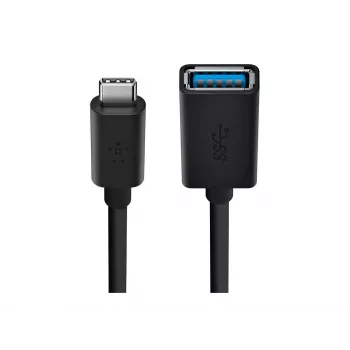 Belkin USB 3.0 Socket 5GBit/s USB-C į USB-A 1m pilka (F2CU036BTBLK)