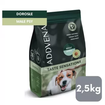 ADDVENA Taste Sensations Adult Small Turkey - sausas šunų maistas - 2,5kg
