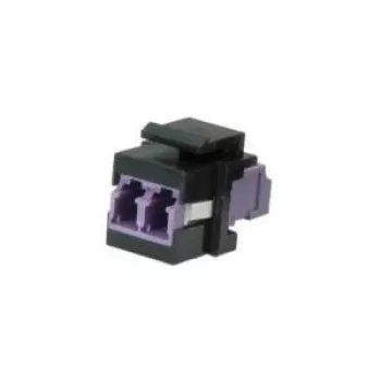 ROLINE Keystone LWL-Adapter LC/LC Duplex, Multimode, OM4 (21.17.0002)