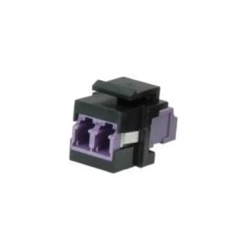 ROLINE Keystone LWL-Adapter LC/LC Duplex, Multimode, OM4 (21.17.0002)