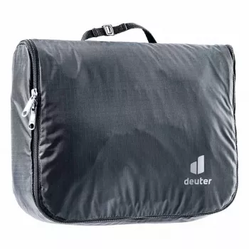 Kosmetinė DEUTER Wash Center Lite II — kompaktiška pakabinama kosmetinė, juoda