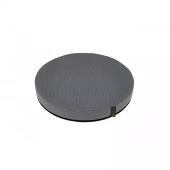 Sėdimos pagalvėlės pagalvėlė MDH DRQE3M0BBXXXP — apvali porolono pagalvėlė su vėsinančiu geliu, Ø 390 mm, aukštis 50 mm, pilka, maks. apkrova 120 kg