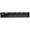 EATON TRIPPLITE 4 prievadų DisplayPort KVM jungiklis su garso kabeliais ir USB 3.0 SuperSpeed šakotuvu (B004-DPUA4-K)
