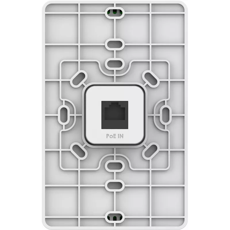 Belaidis prieigos taškas Grandstream GWN7661E — dviejų dažnių 2.4/5 GHz, 1201 Mbps, PoE, 3x RJ-45, baltas