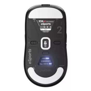 Pelė USB optinė belaidė X2A/ES SIZE2 juoda PX2AES21 Pulsar