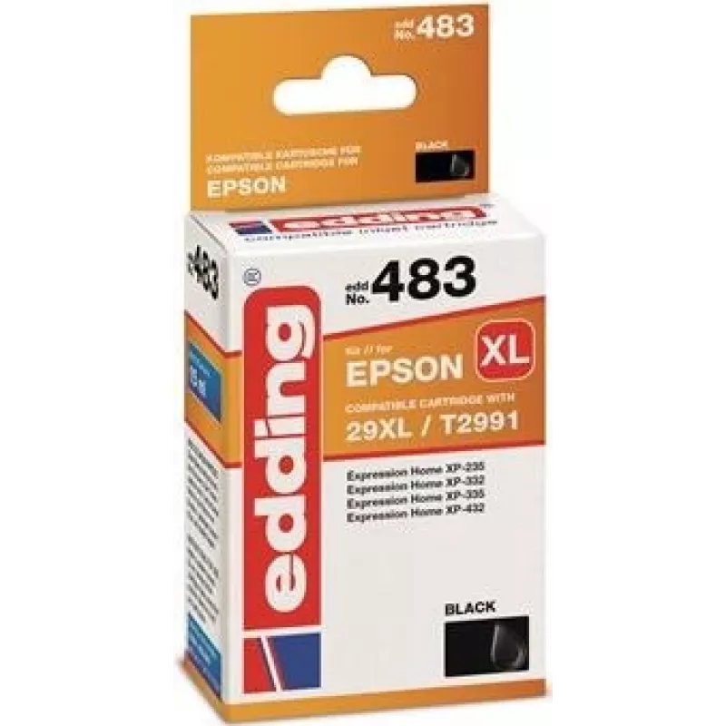 Edding 18-483 spausdintuvo eksploatacinė medžiaga, juoda