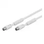 Wentronic 50723 bendraašis kabelis baltas