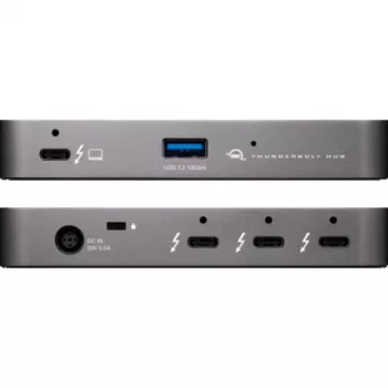 Other World Computing OWC Thunderbolt Hub - Šakotuvas - 4 x USB-C - Staliniam kompiuteriui (OWCTB4HUB5P)
