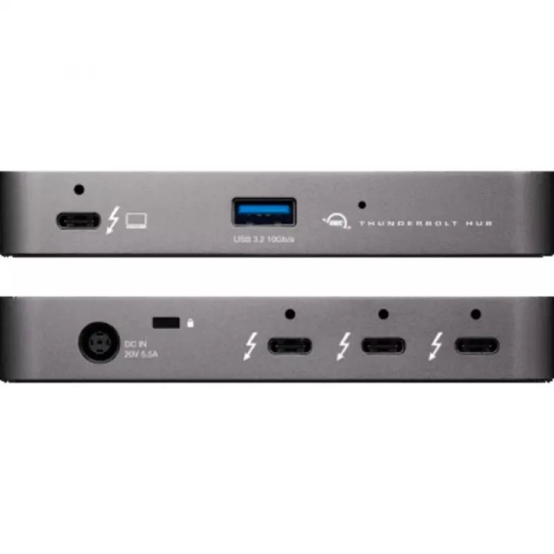 Other World Computing OWC Thunderbolt Hub - Šakotuvas - 4 x USB-C - Staliniam kompiuteriui (OWCTB4HUB5P)