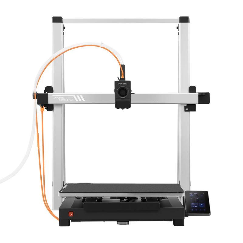 FDM 3D spausdintuvas AnyCubic Kobra 3 Max — Didelis spausdinimo tūris 300 × 300 × 350 mm
