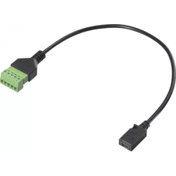 Renkforce USB 2.0 adapterio kabelis [1x 2.0 lizdas Mini-B - 1x spaustuko jungtis] RF-6443962 30 cm (RF-6443962)