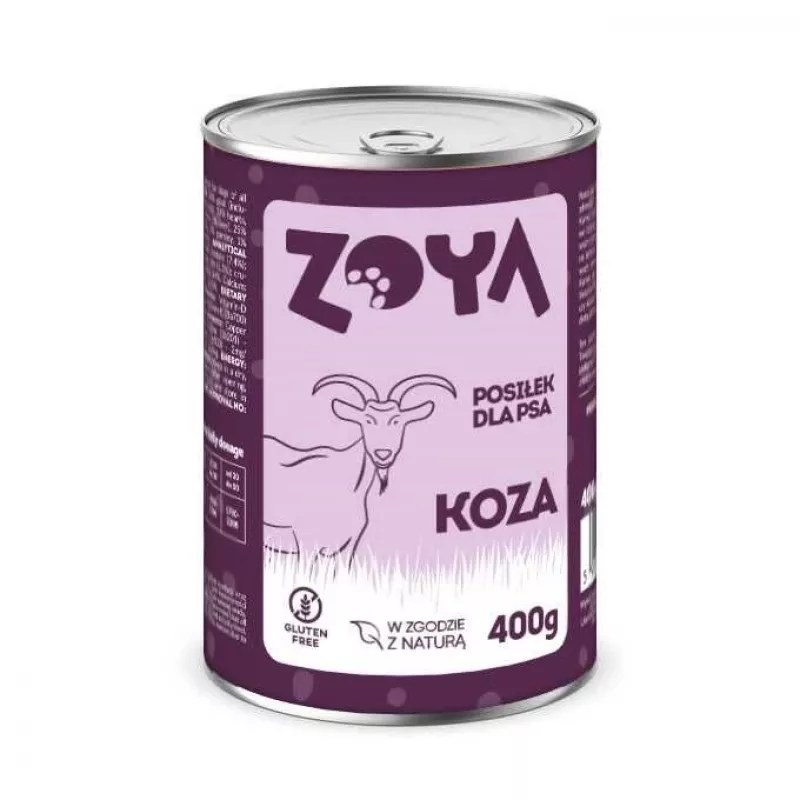 ZOYA Goat - šlapias šunų maistas - 400g