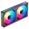 Aušinimo ventiliatorius Jonsbo ZB-240 240mm ARGB PWM juodas — Infinity Mirror dizainas