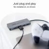 USB šakotuvas Green Cell HUB-GC-A4A — 4 prievadų USB-A 3.0 šakotuvas
