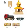 BRIO World krovinių pakrovimo stotis, žaidimų pastatas