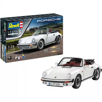 Metalinis surenkamas modelis REVELL 50 Years of Porsche 911 G-Model mastelis 1:24