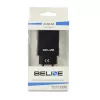 Kelioninis įkroviklis Beline Beli0012 — 2x USB prievadai, 2 A išėjimas, juodas