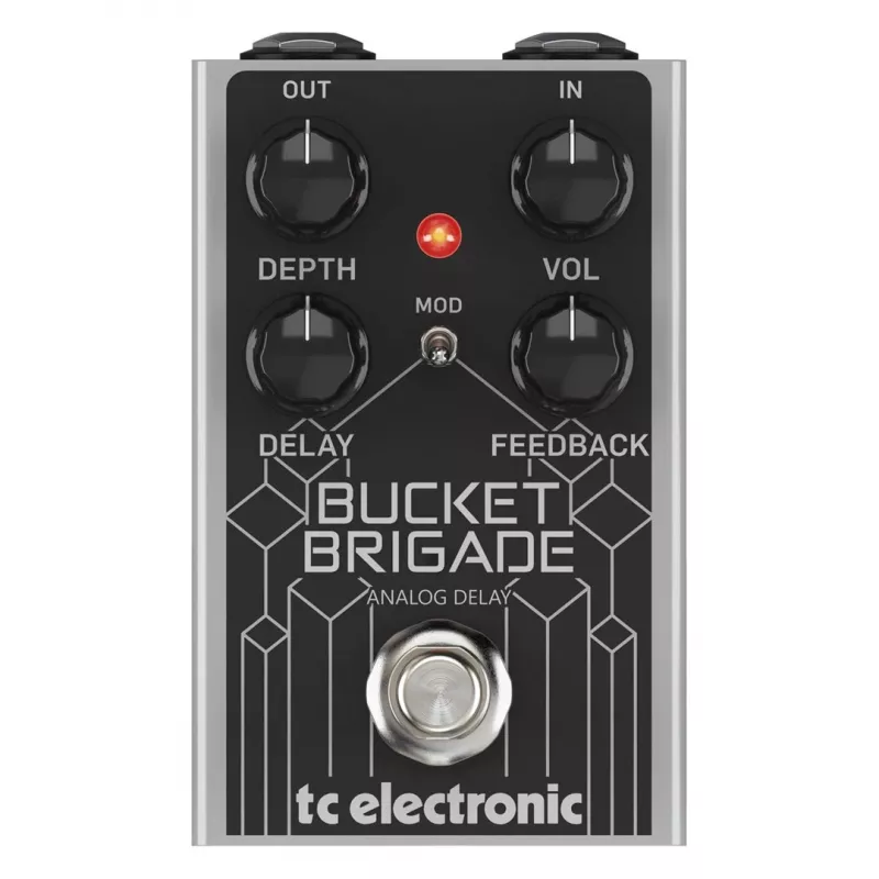 Analoginis vėlinimo pedalas TC Electronic Bucket Brigade 34000209 — analoginis vėlinimo efektas gitara