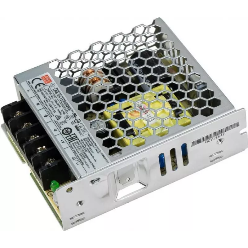 Maitinimo šaltinis Mean Well 36W 12V modelis 51405040 — atviro rėmo AC/DC keitiklis