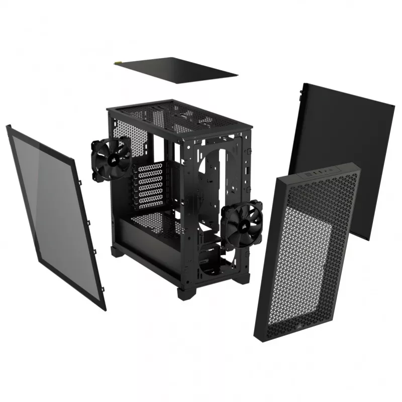 Kompiuterio korpusas Corsair CC-9011251-WW Midi Tower juodas